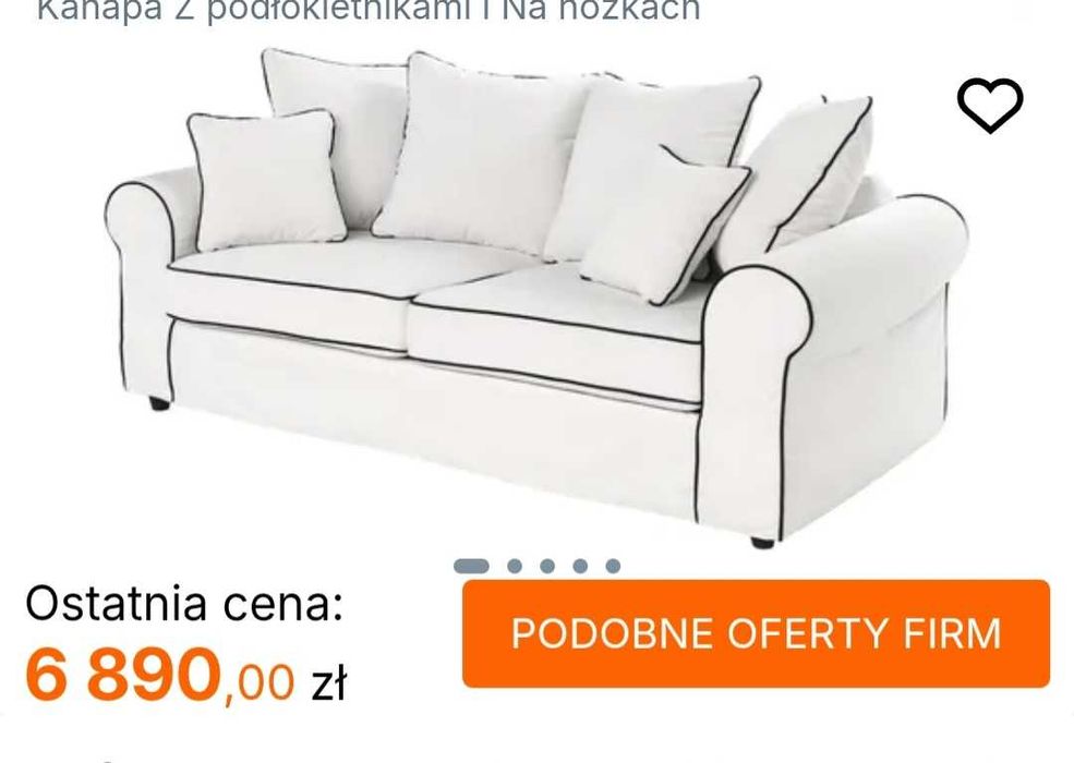 Sofa 3 osobowa  230x 90 x 70