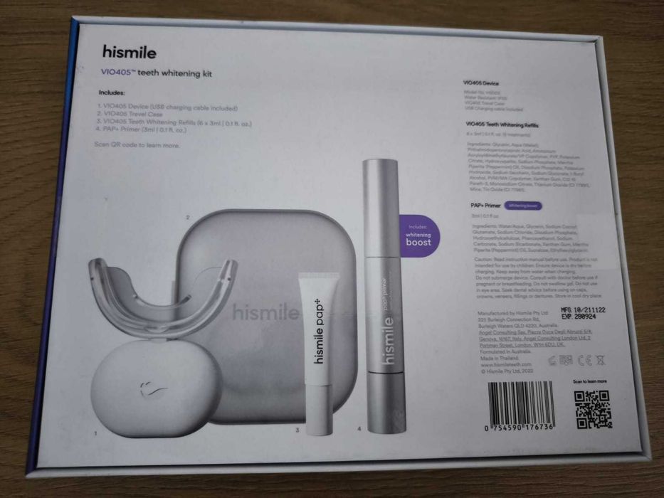 Kit de Branqueamento Dentário Hismile VIO405