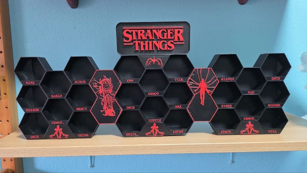 Expositor suporte Stranger Things Funko Pop Kinder Joy