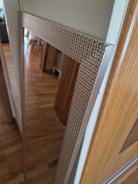 Espelho parede prateado