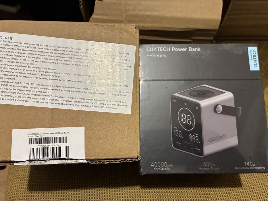 павербанк XIAOMI CUKTECH 30 Power Bank P01 40000mAh 300W