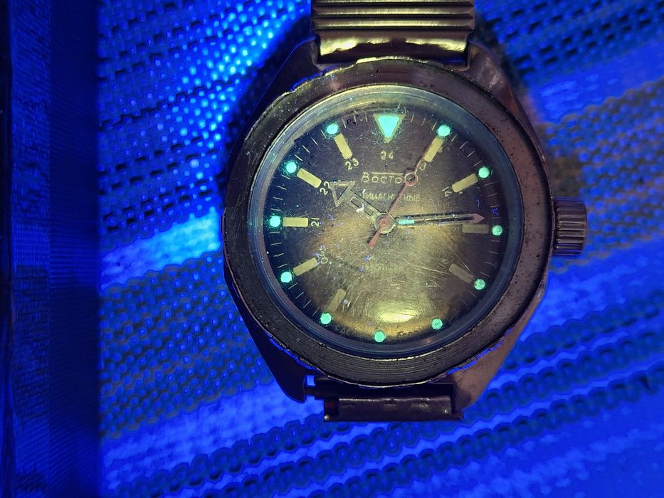 Vostok AMFIBIA 200m Antymagnetyczny Komandirskie Bransoleta ZSRR idzie