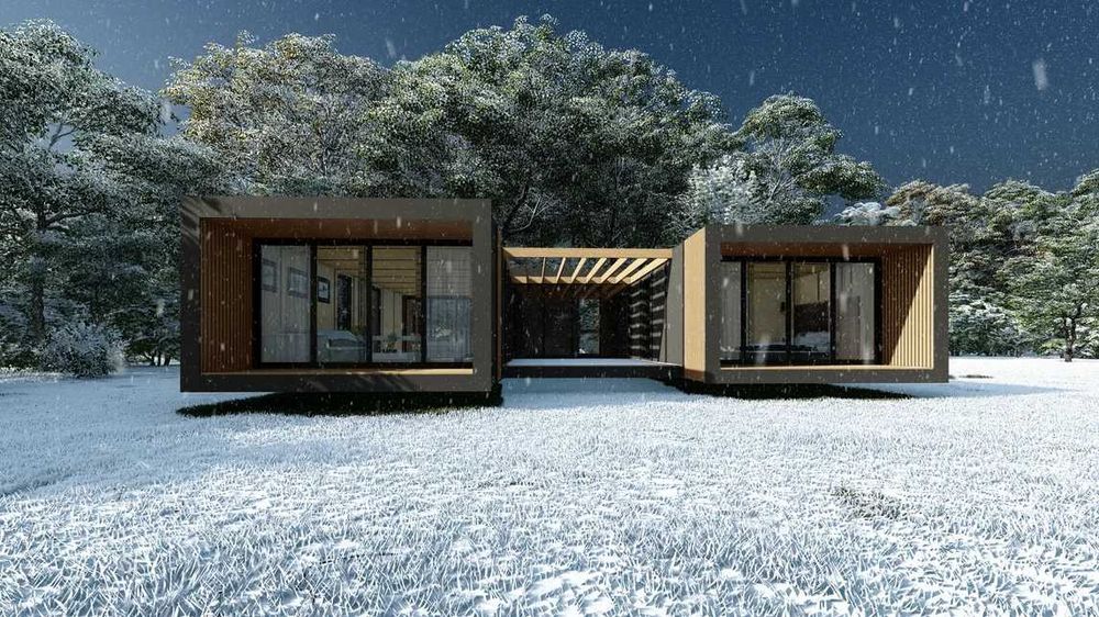 Модульный дом / Домики для базы отдыха / Дачный дом / Мобильный офис