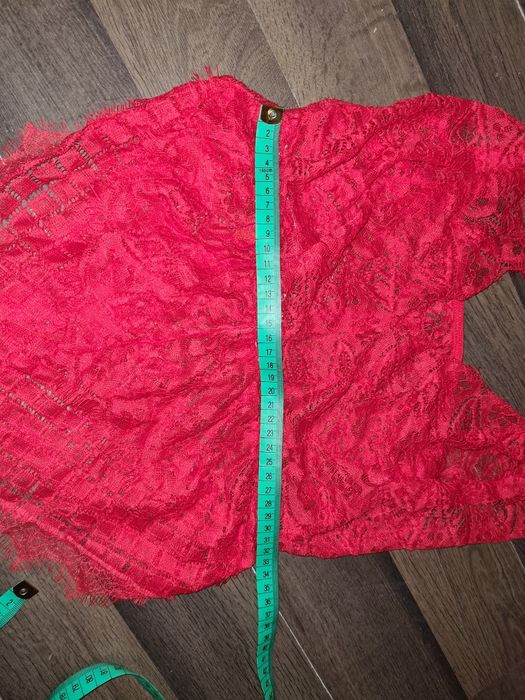 Nowe Body koronkowe czerwone  XL