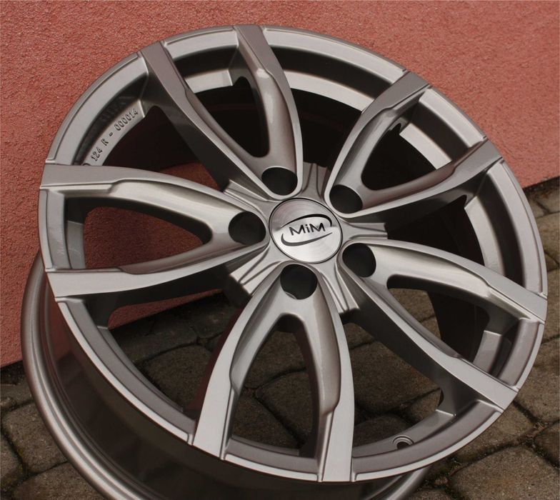 NOWE CZARNE alufelgi 17 5x110 Alfa Saab Renegade Jeep COMPASS Cherokee