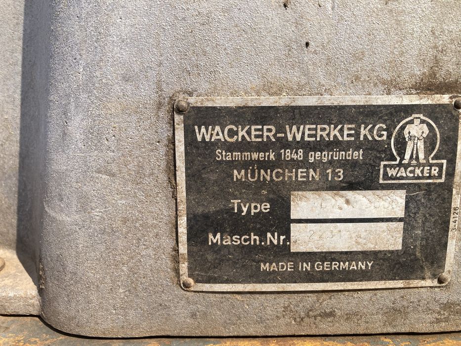 Zageszczarka Wacker