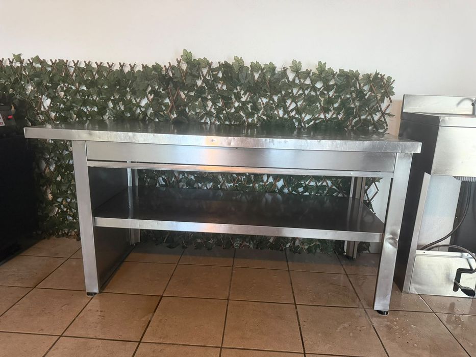 Bancada de Trabalho Profissional em Inox