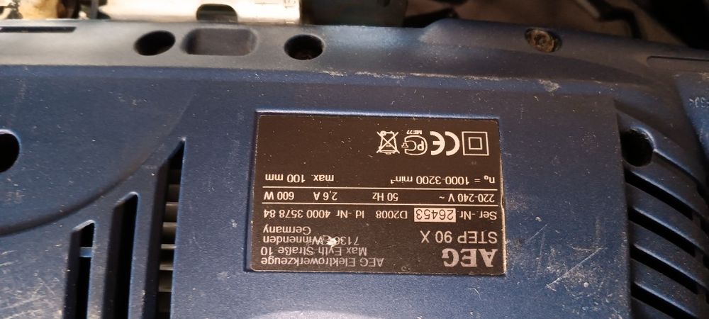 Wyrzynarka AEG Model: STEP 90 X
