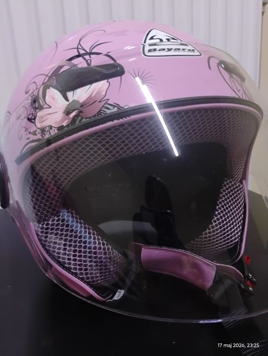 Kask motocyklowy formy Bayard Rozmiar S