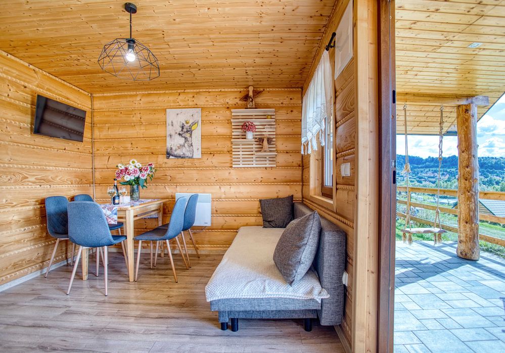 Domki z jacuzzi Bieszczady | Solina | Zawóz | prywatne jacuzzi na wyłą