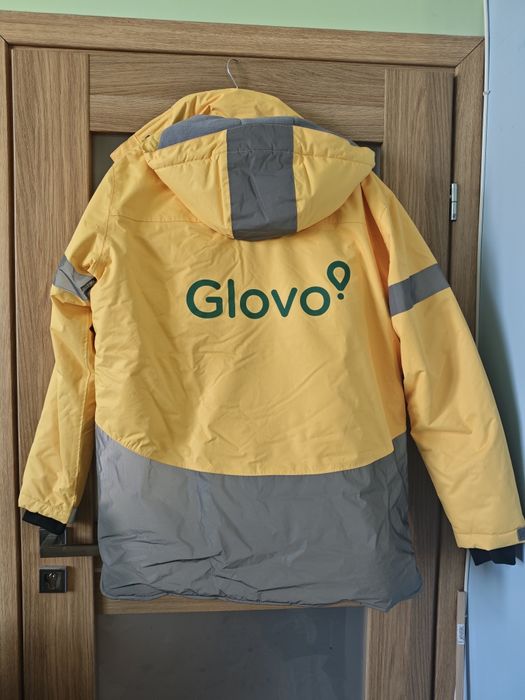 Nowa kurtka zimowa L – Wodoodporna, ciepły polar, MEGA ODBLASKI