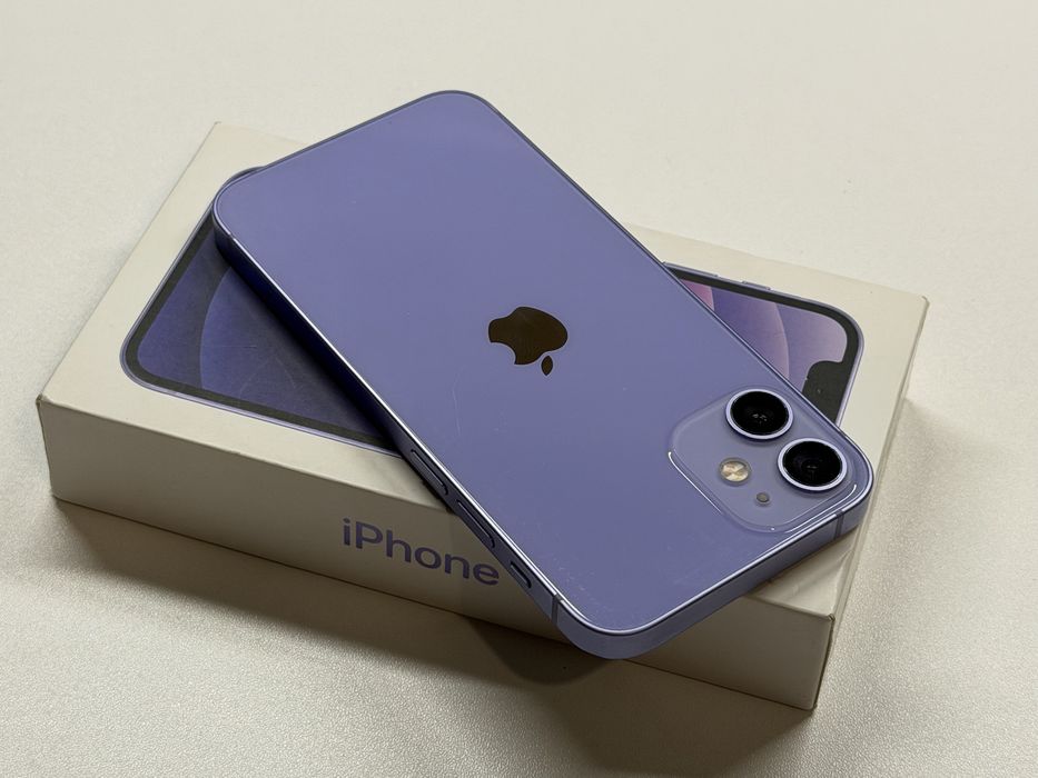 iPhone 12 Mini 64 GB Fioletowy #DDB#Bateria 79% #Apple#