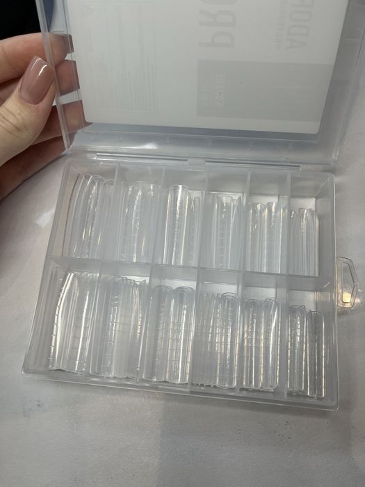 верхні форми для нарощування adore квадрат з високою аркою