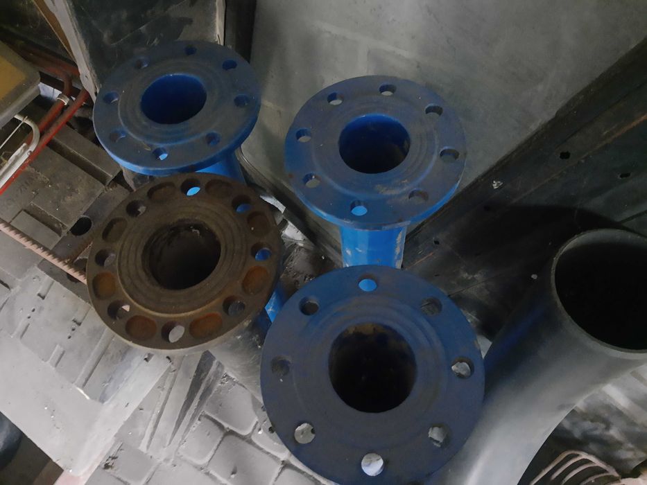 Króciec dwukolnierzowy FF 80x 1000 4 szt