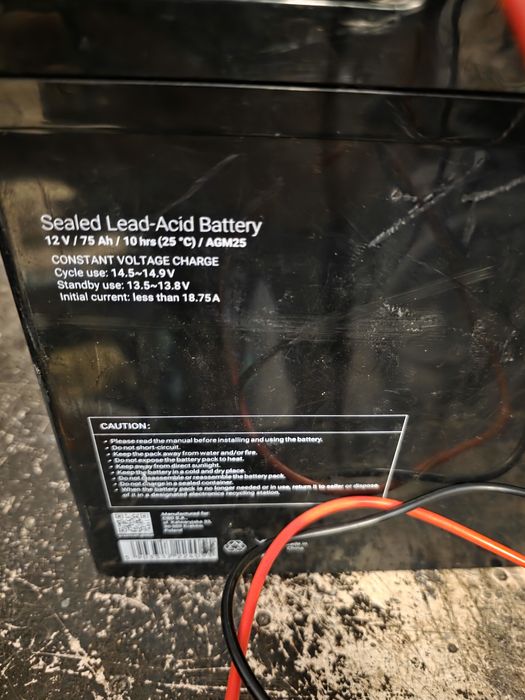 Akumulator Green Cell 12 V 75 Ah