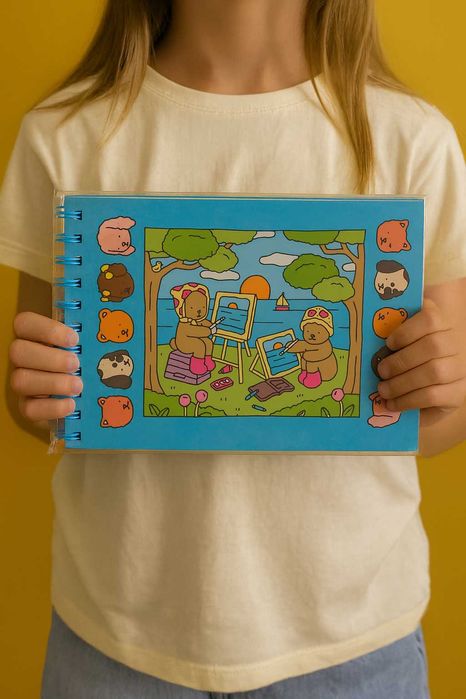 Caderno de Desenho Bobbie Goods – Ursinhos Criativos