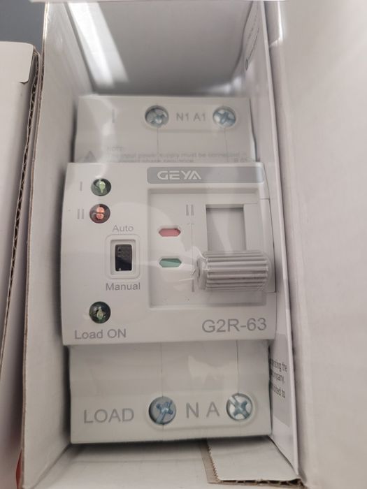 Автомат введення резерву АВР GEYA G2R-63 II 2P 40А