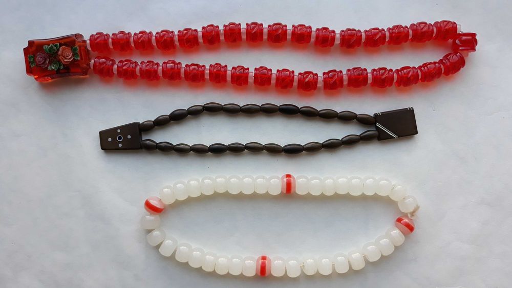 Цена за 3 штуки. Чётки чотки ссср ручная работа