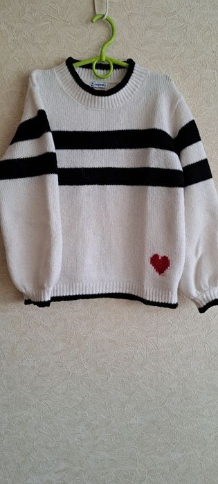 Новорічна кофта,толстовка 7-8р.8-9р. Mayoral,H&M