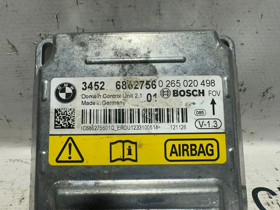 Módulo Centralina Airbag SRS Original BMW 6862756 2011 - 2019
