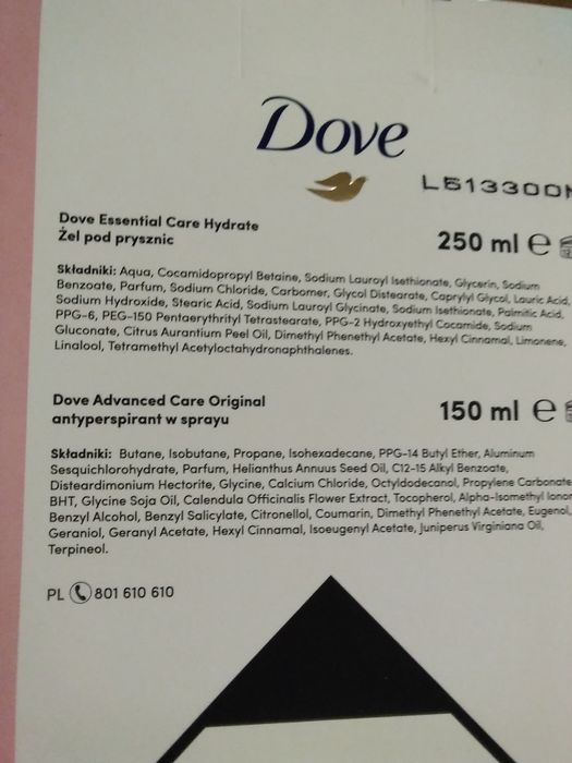 Dove kosmetyki      .