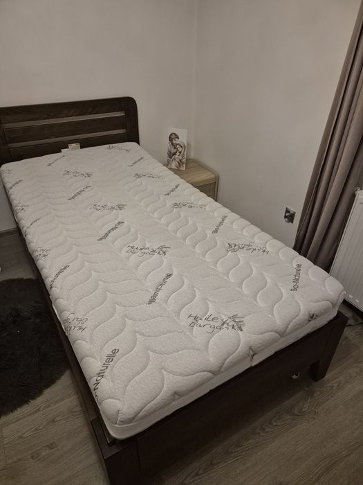 Łóżko drewniane elektryczne  100x200