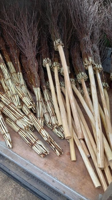 Sprzedam miotły brzozowe oraz kosze wiklinowe z