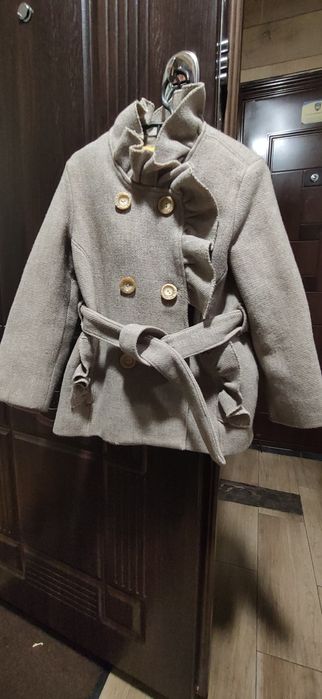 Пальто демисезонное, рост 110-116