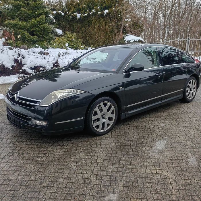 Citroën C6 Szyberdach, brązowe skóry, nowy rozrząd, nowe opony zimowe.