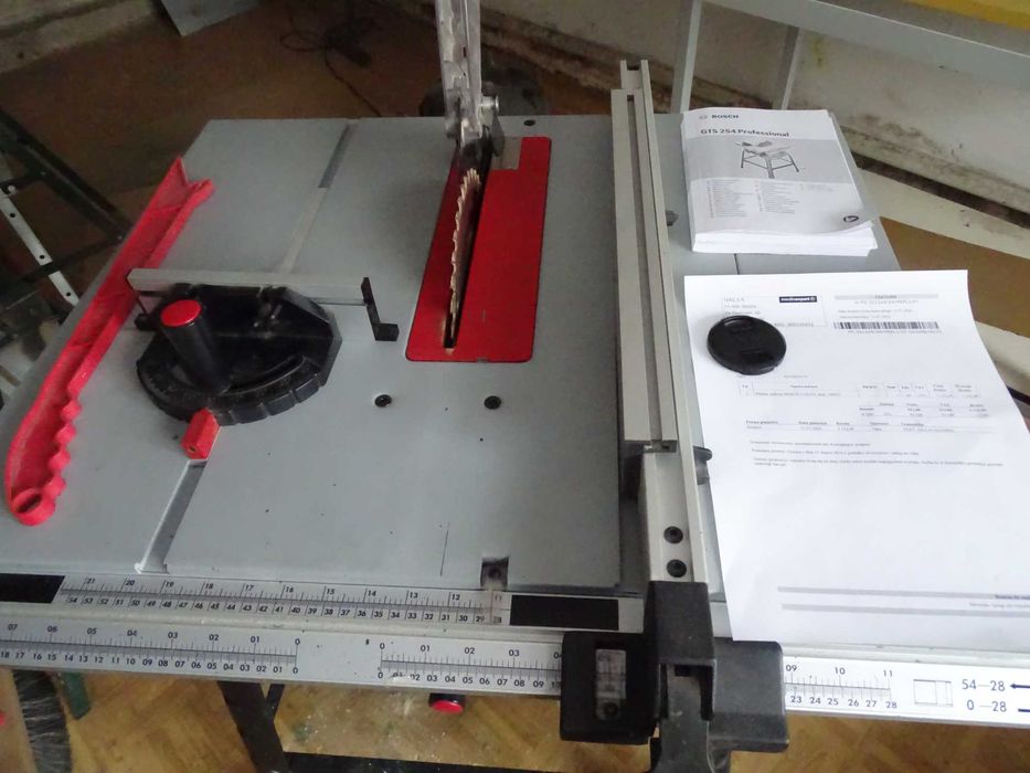pilarka stołowa bosch gts 254