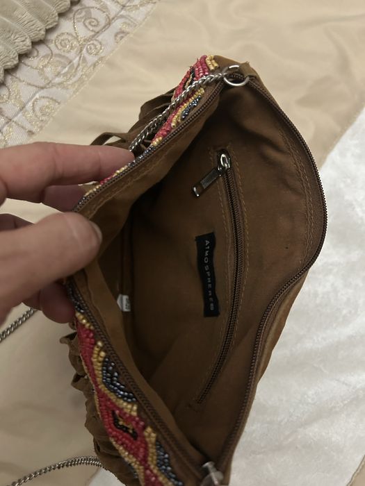 Mala tiracolo castanha