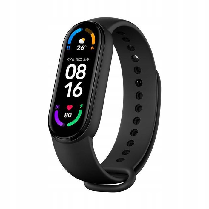 uszkodzony smartband xiaomi mi band 6 czarny pulsometr bluetooth opis