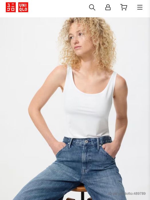 Безшовна маєчка uniqlo р. м