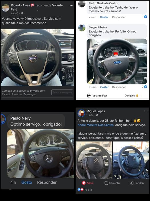 Forro para Volante com Instalação!