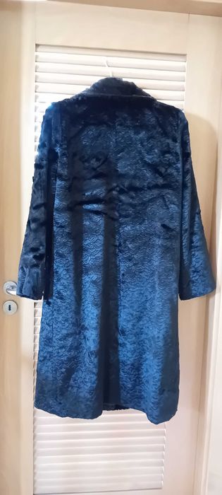Lindíssimo Casaco Longo Astracan Preto!