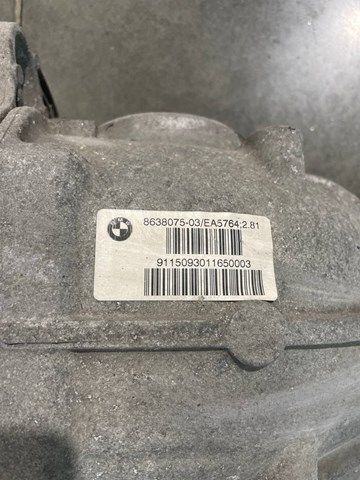 Редуктор задній BMW 7 Series G12 750 xDrive N63R 2015 рік