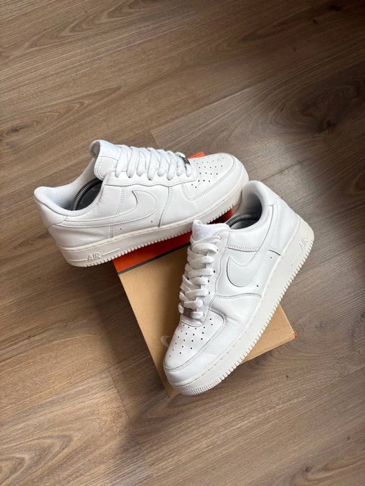 Чоловічі Кросівки Оригінал Nike air force 1 low white jordan sb dunk max