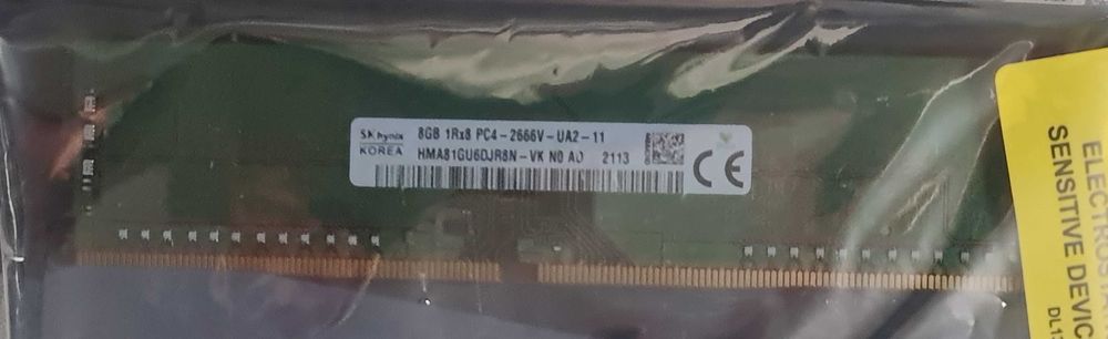 Memória Hynix 8Gb DDR4 2666Mhz PC4-21300 (NOVA)