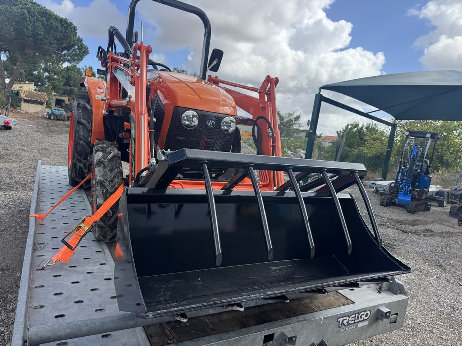 Trator Hinomoto NOVO com carregador E DECOMENTOS