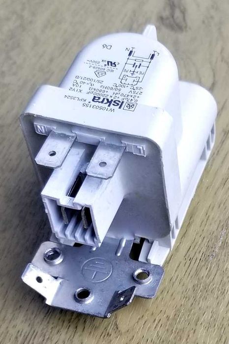 Filtr sieciowy Iskra W105.031.55 KPL3524 do pralki Bosch WOT24254PL/02