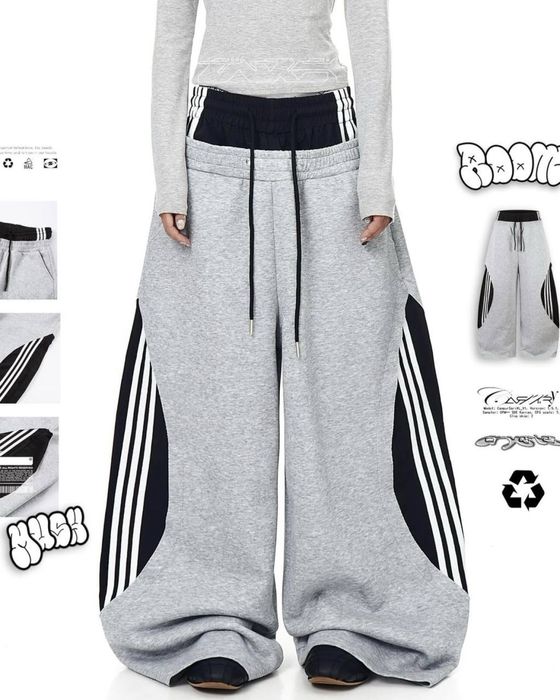 Широкі штани з лампасами тренди усі в нас