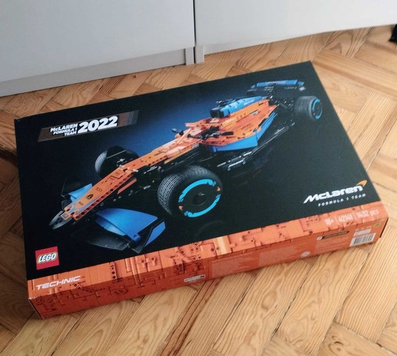 LEGO Technic 42141 McLaren 2022 Formula 1 - (NOVO e SELADO)