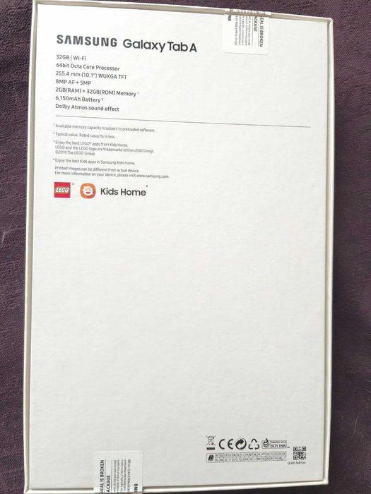 Планшет SAMSUNG Galaxy Tab A10.1 (2019) SM-T510N WiFi 2/32Gb