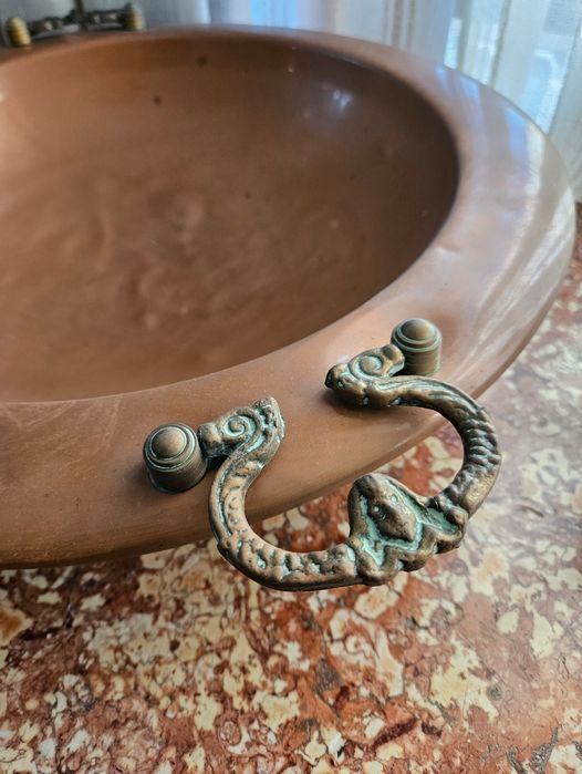 2 braseiras de cobre