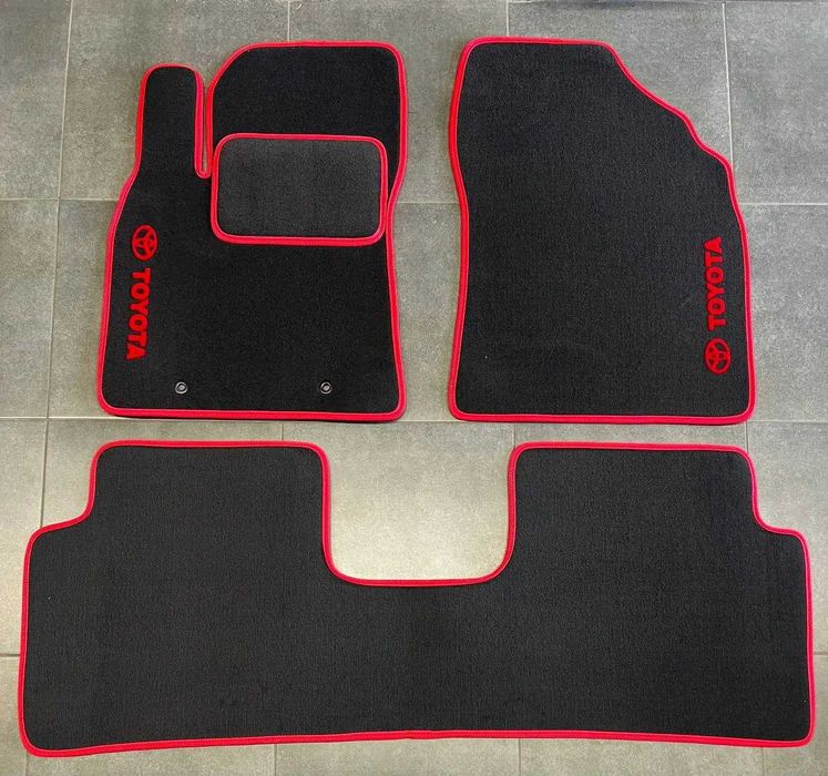 Ворсові коврики для Тайоти\ Toyota Avensis T27\ T22\ T25\ Aygo\поліки