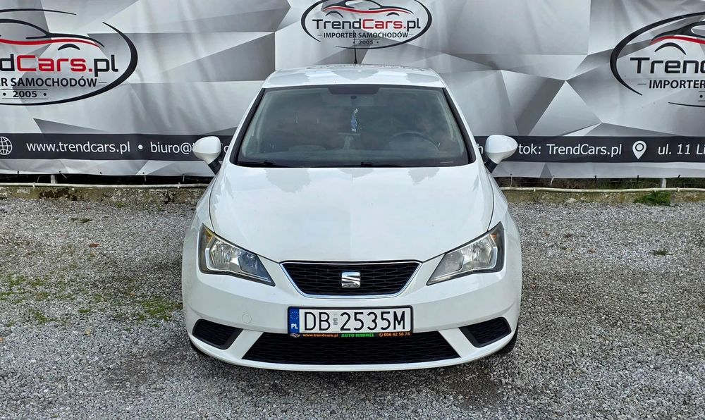 Seat Ibiza 1.4 86 KM Navi bezwypadkowa Gwarancja zarejestrowana
