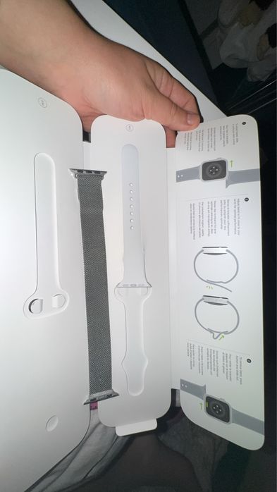Apple watch SE 40mm srebrny