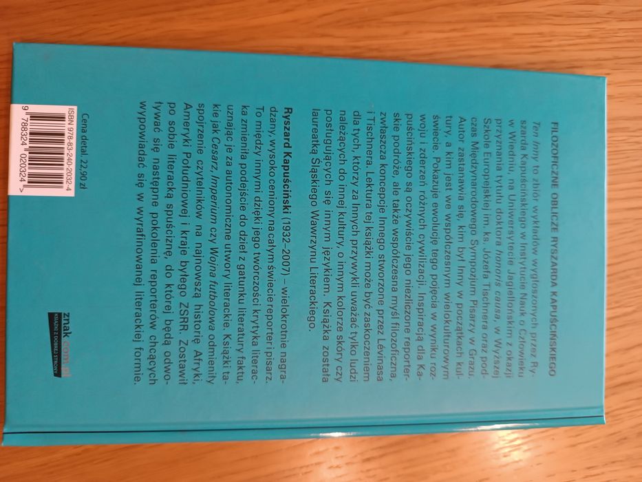 Ten inny Ryszard Kapuściński stan IGŁA