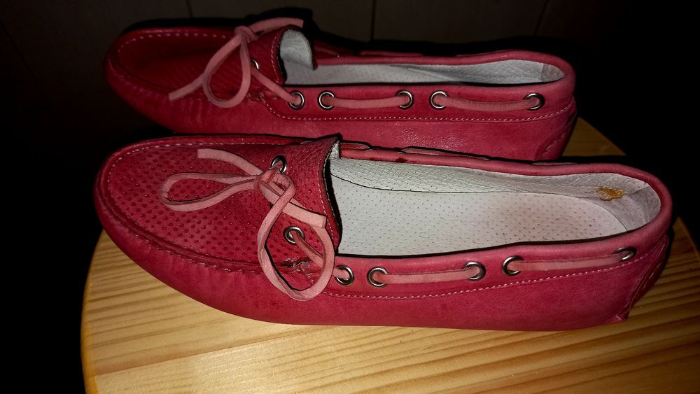 Макасины розовые