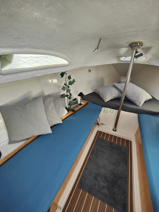 Vendo ou troco por carro,  veleiro 25 pés